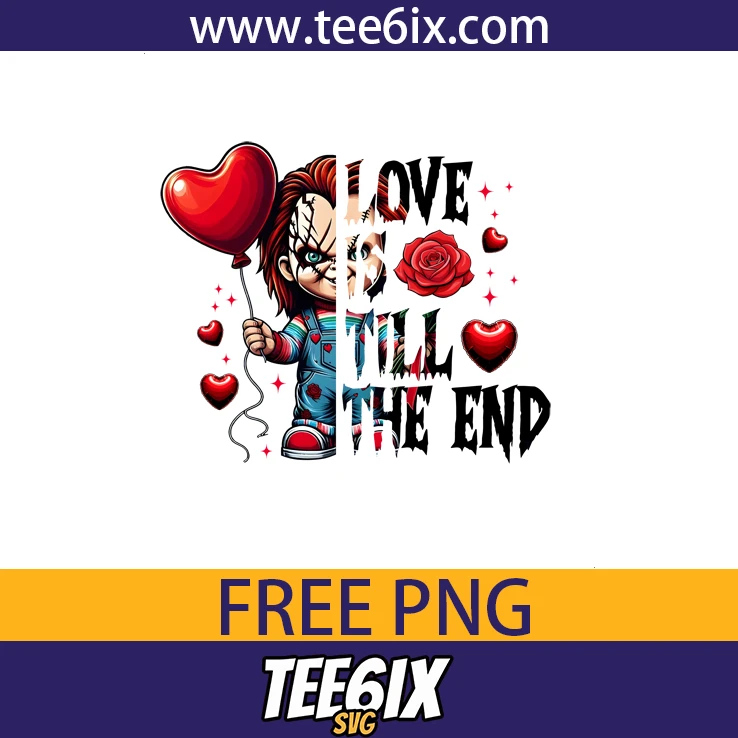 Love till the end Png