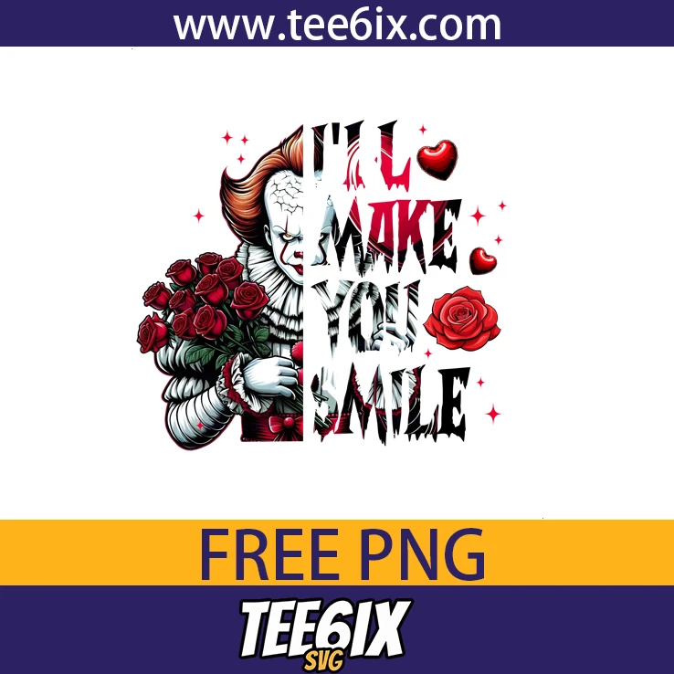 I'll make you smile Png