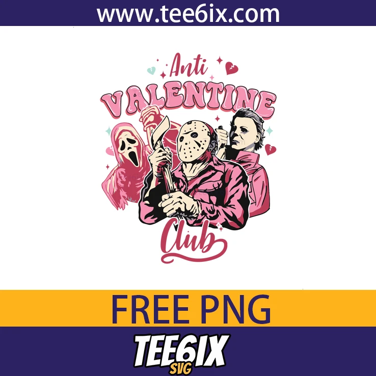Anti valentine club Png