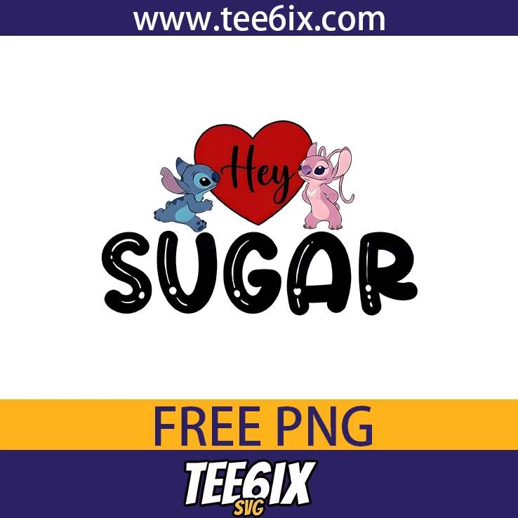 <p>  Meet the adorable Stitch duo flanking a love‑filled heart!  </p>