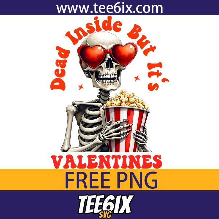 <p> ✨ Meet the cheeky Skeleton Valentine – a popcorn‑loving