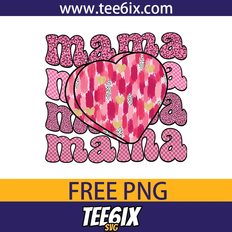 <p> ✨ Meet the adorable 'mama' Heart design – perfect for spreading love!  </p>