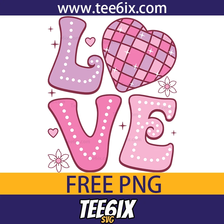 <p>  Fall head over heels with our cute Love PNG design!  </p>