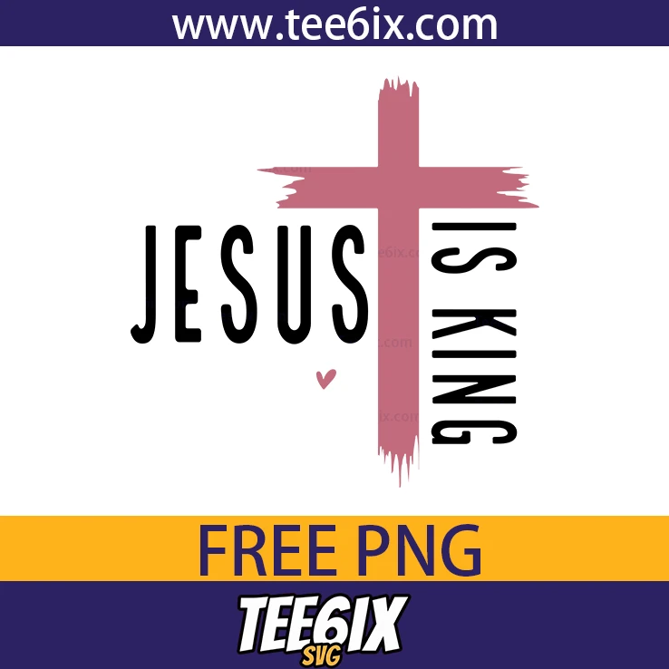 <p>  Introducing our vibrant pink cross design – Jesus is king!  </p>