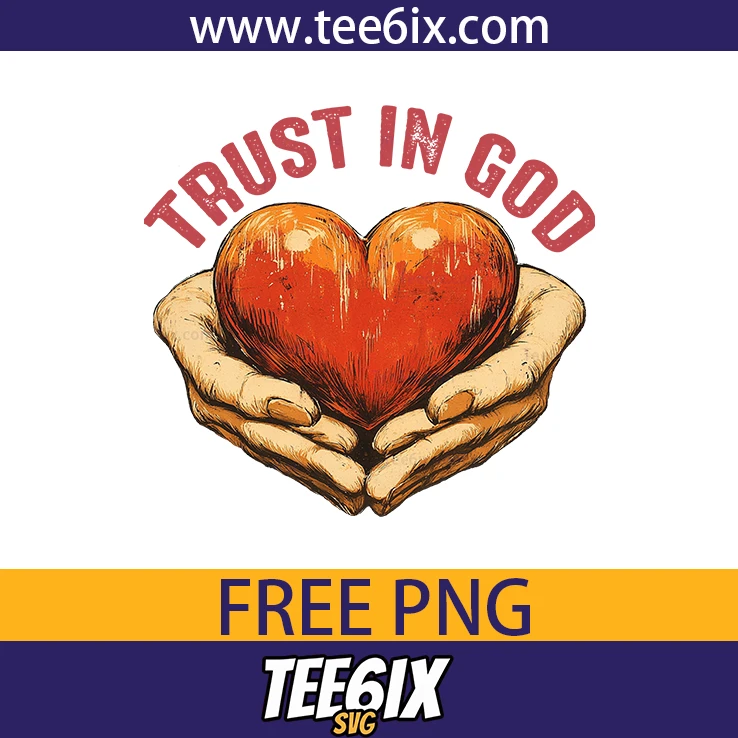 <p> ✨ Feel the love with our uplifting Trust in god illustration!</p>
