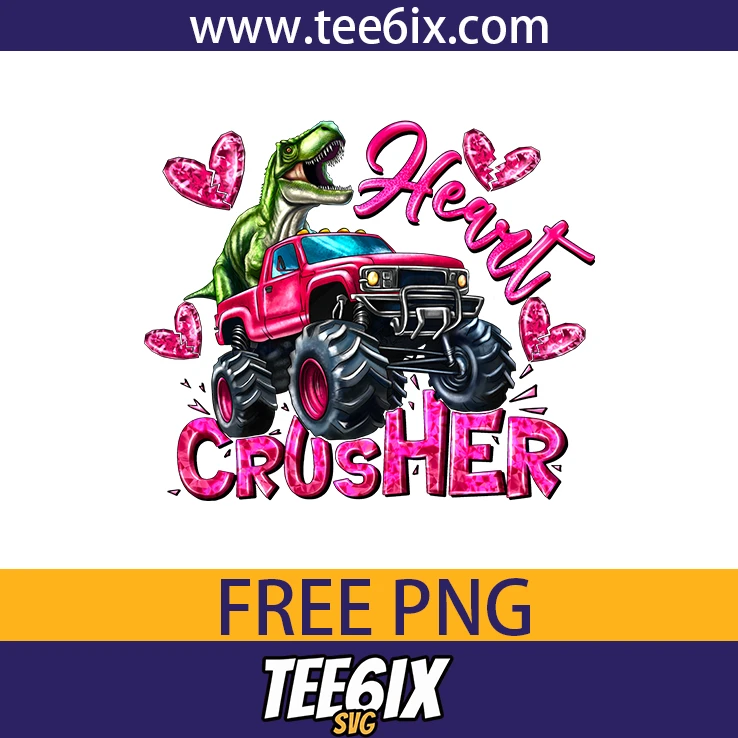 Dinosaur in monster truck