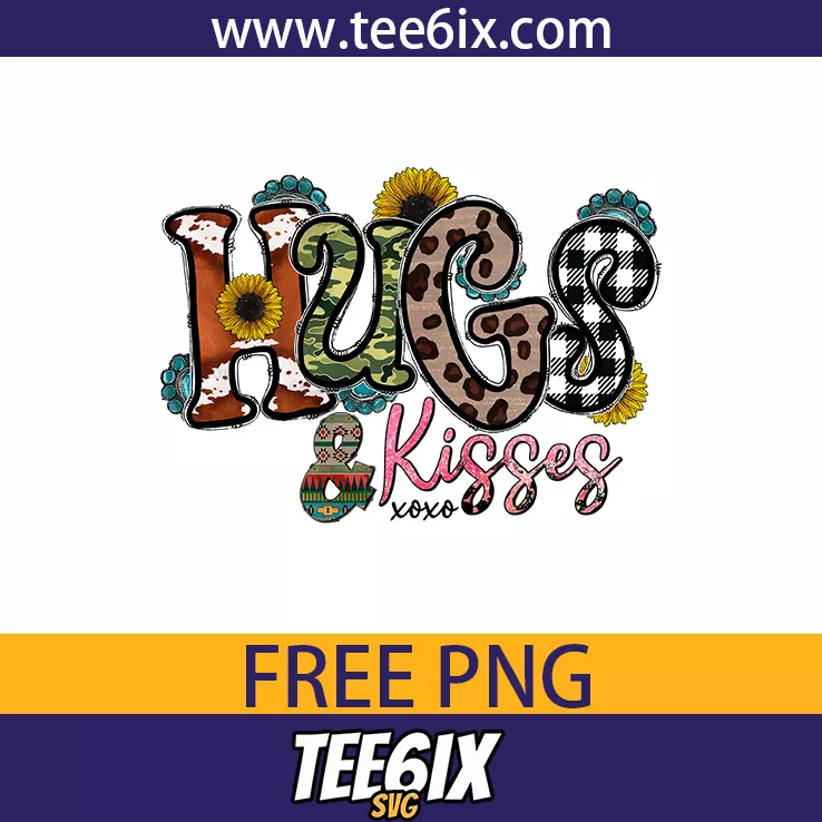 -Hugs & kisses xoxo Png Free PNG