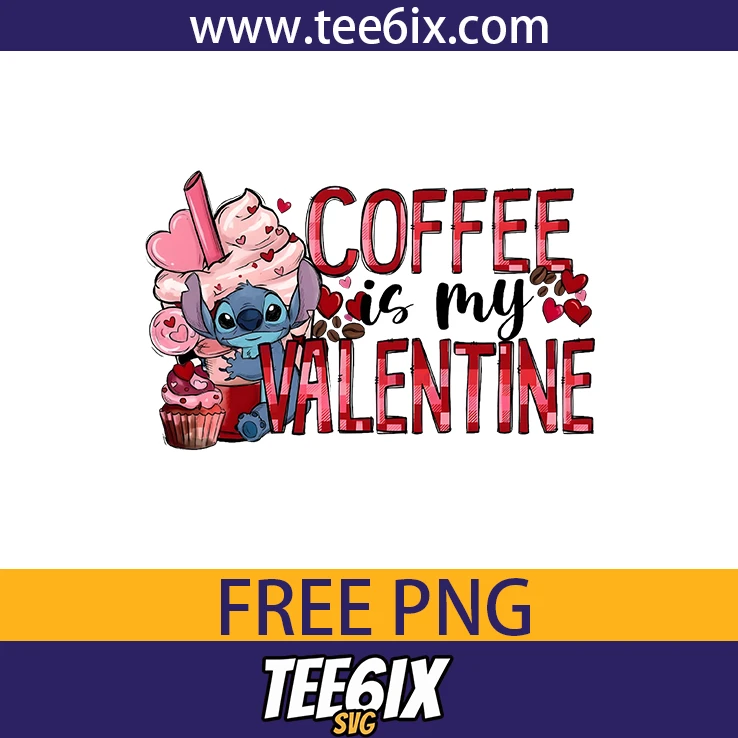 <p>  Meet Stitch  ☕️ – the cutest coffee‑valentine design ever!</p>