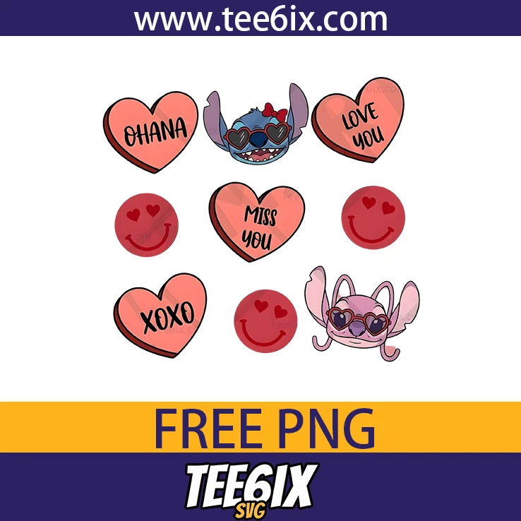 <p>  Meet the adorable Stitch love crew!  </p>