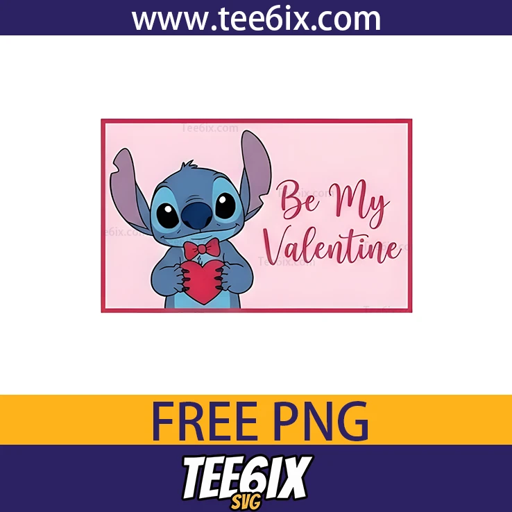 <p>  Meet Stitch in a cute Valentine’s cartoon splash!  </p>