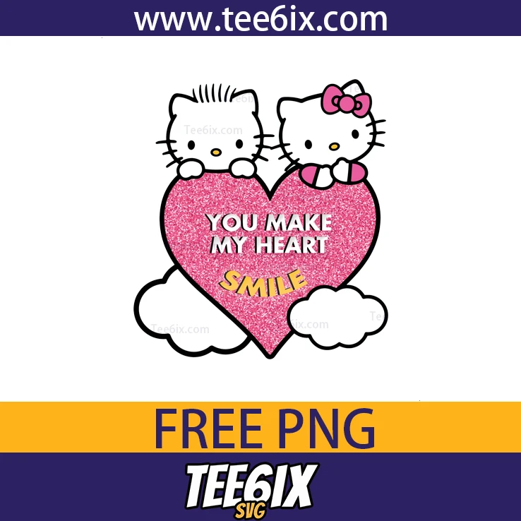 You make my heart smile Png