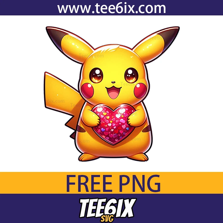 <p>⚡️ Spark up your projects with this adorable Pikachu design!  </p>