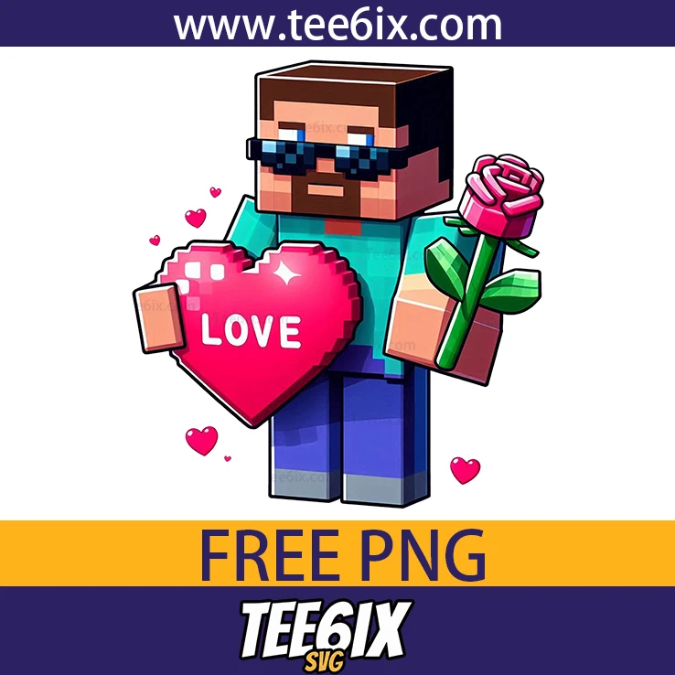 <p>  Cute Minecraft character Love PNG – Perfect for your sweet projects!</p>