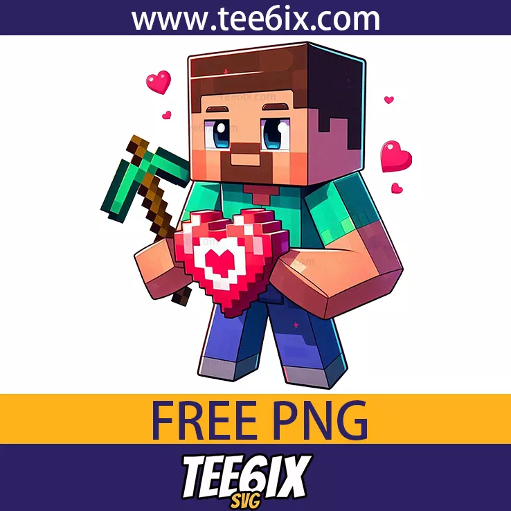 <p>  Meet the adorable Minecraft character ready to steal hearts!  </p>