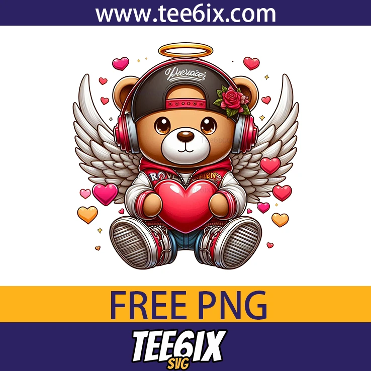 <p>  Meet the adorable Teddy bear with headphones