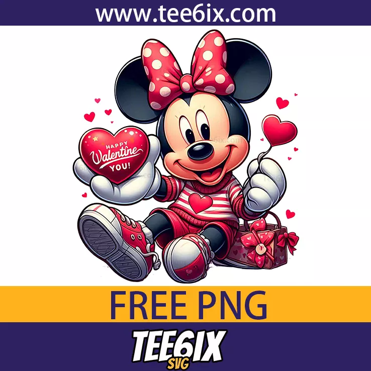 <p>  Cute Valentine Vibes with Minnie Mouse!  </p>
