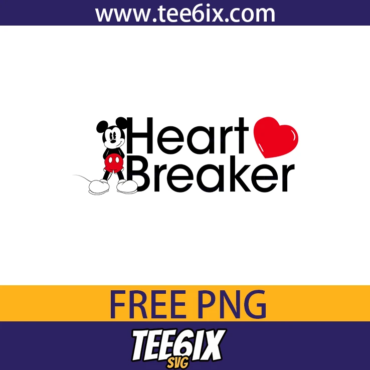 <p>  Meet the adorable Mickey Mouse Heart Breaker design!  </p>