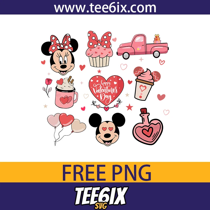 <p>  Celebrate love with our adorable Minnie mouse Valentine design!  </p>