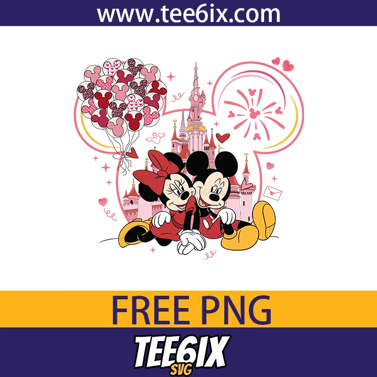 <p>  Celebrate love with Mickey minnie love design!  </p>