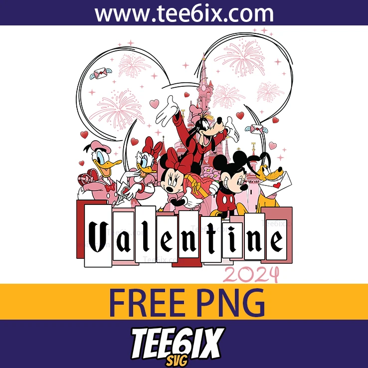 <p> ✨ Fall in love with our cute Valentine 2024 PNG featuring Disney characters! ✨ </p>