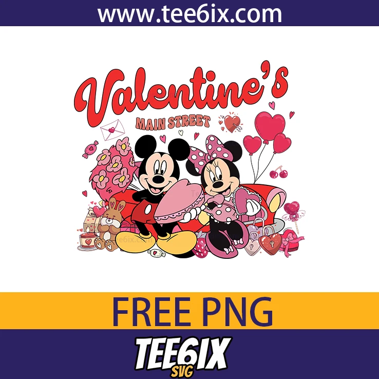 <p>  Celebrate love with our adorable Mickey and Minnie Mouse Valentine design!  </p>