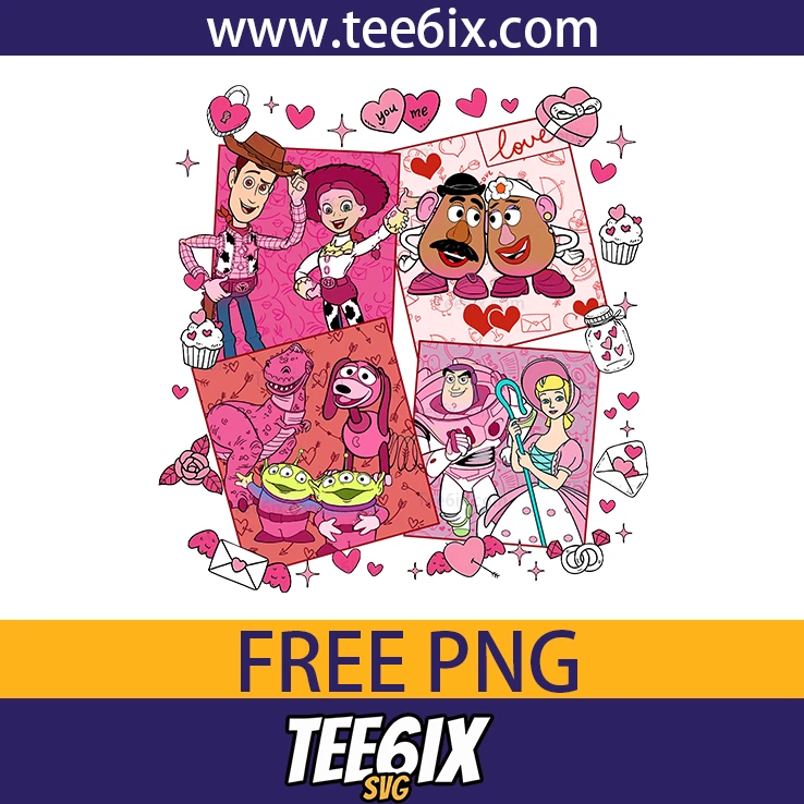 <p>  Dive into the adorable world of Toy story characters with this playful design!  </p>