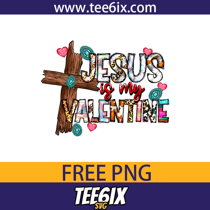 <p>  Celebrate love with the Jesus is My Valentine png bundle!  </p>