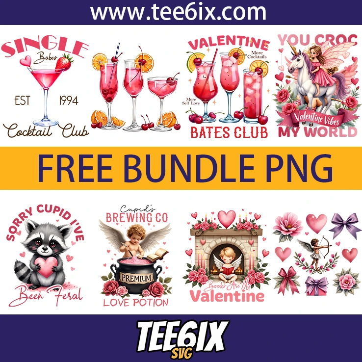 <p>  Sip in Style with the Retro Galentine’s Cocktail png bundle!  </p>